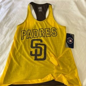 Womens Padres tank top.